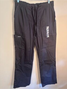 Cherokee Men’s Gray Cargo Scrub Pants Size M Hospital Medical Healthcare Career